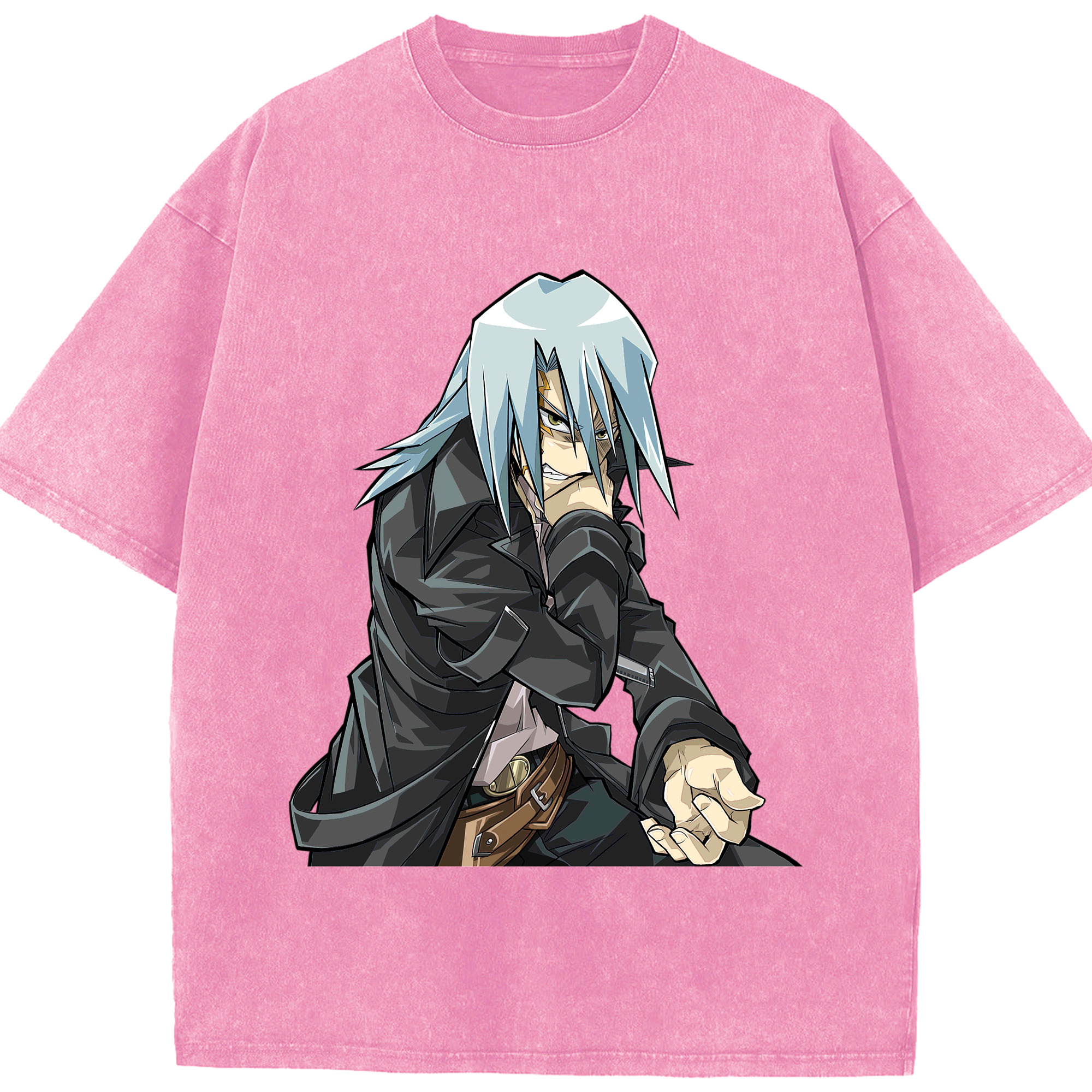 （画像用） 遊☆戯☆王 Yu-Gi-Oh! 綿100% ヴィンテージ風 半袖Tシャツ（フロントプリント）